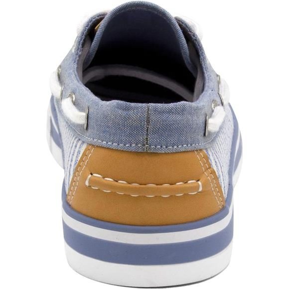 Men\'s Lace-Up Boat Shoe, Two-Eyelet Casual Loafer, Fashion Sneaker - Galley
